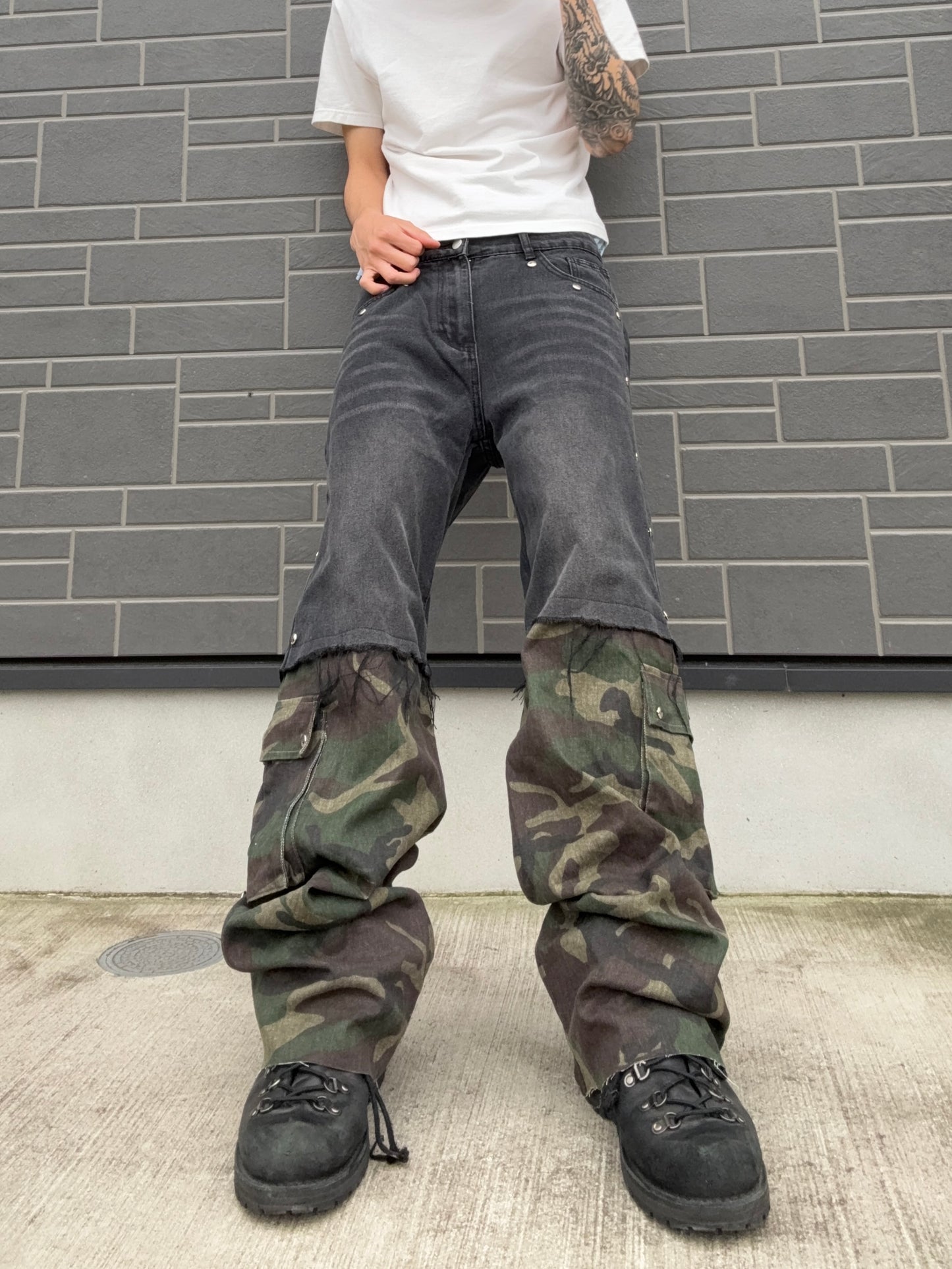 ZENEZ CUSTOM CAMO JEANS