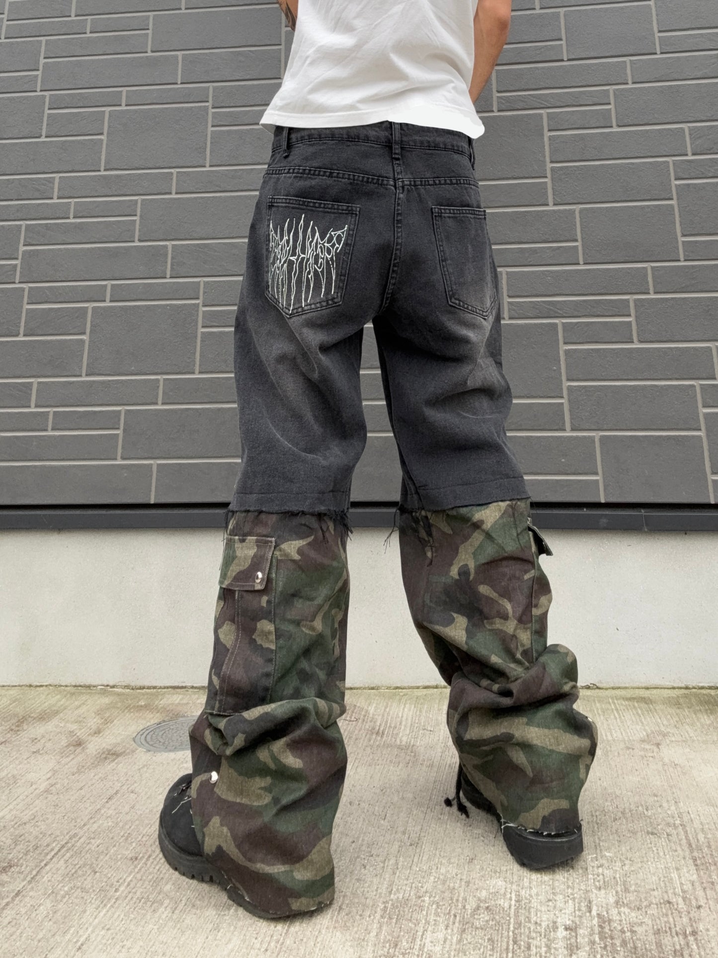 ZENEZ CUSTOM CAMO JEANS