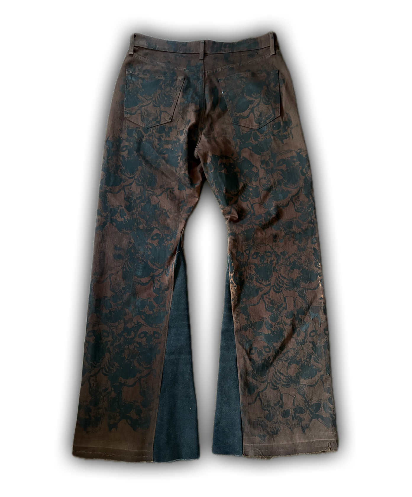 ZENEZ CUSTOM SKULL JEANS