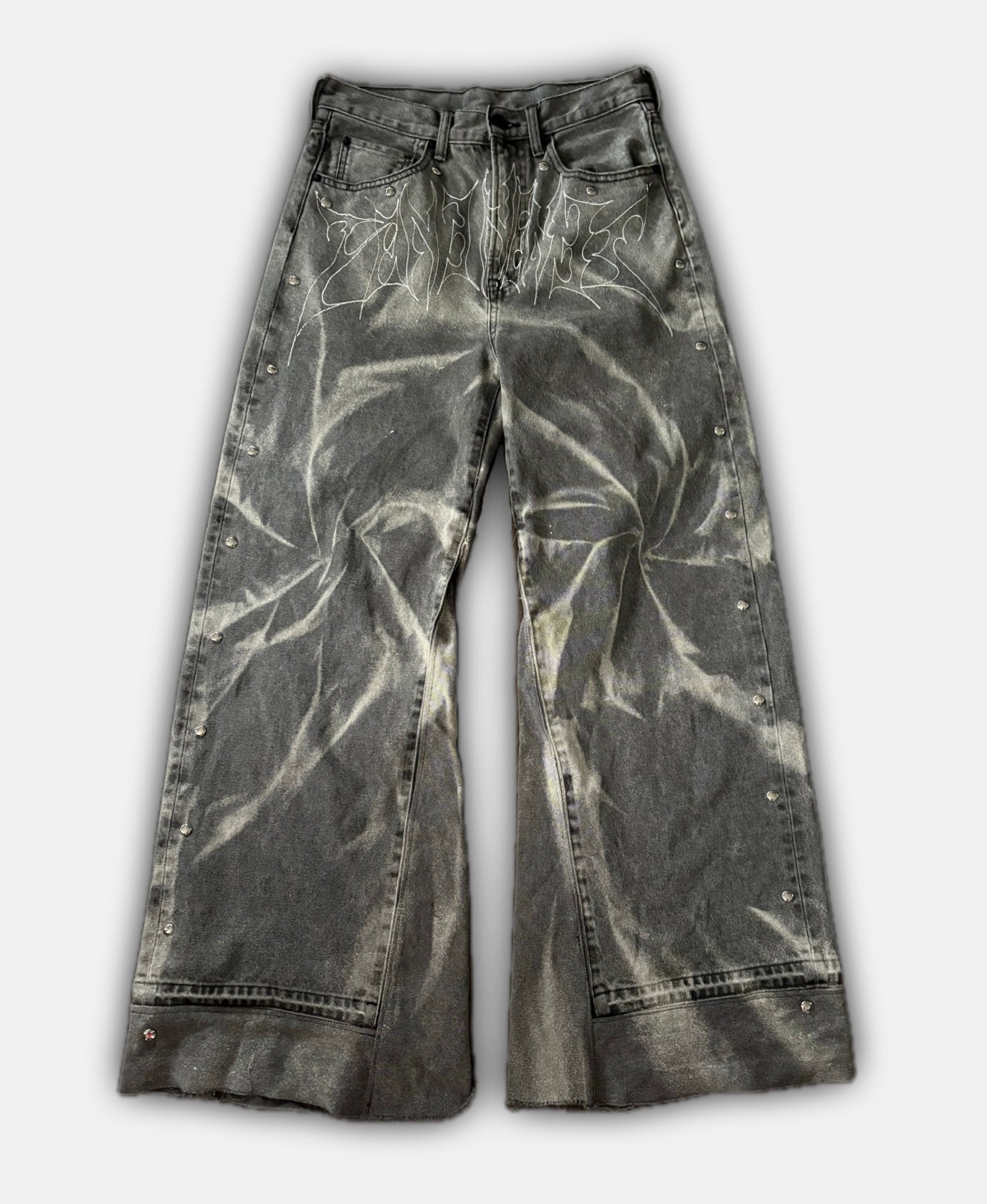 ZENEZ CUSTOM BLEACH PANTS