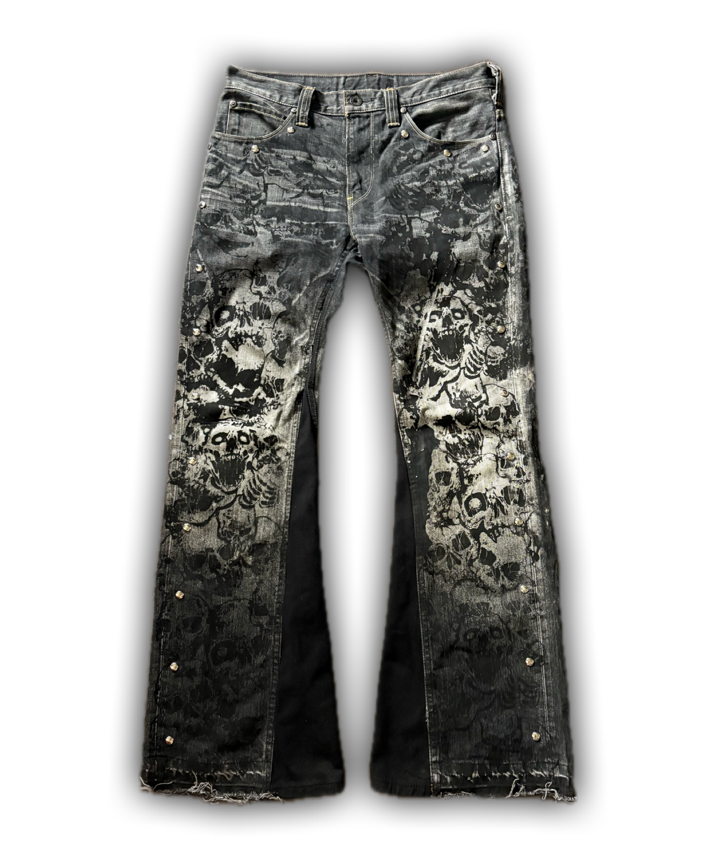 ZENEZ CUSTOM SKULL PANTS