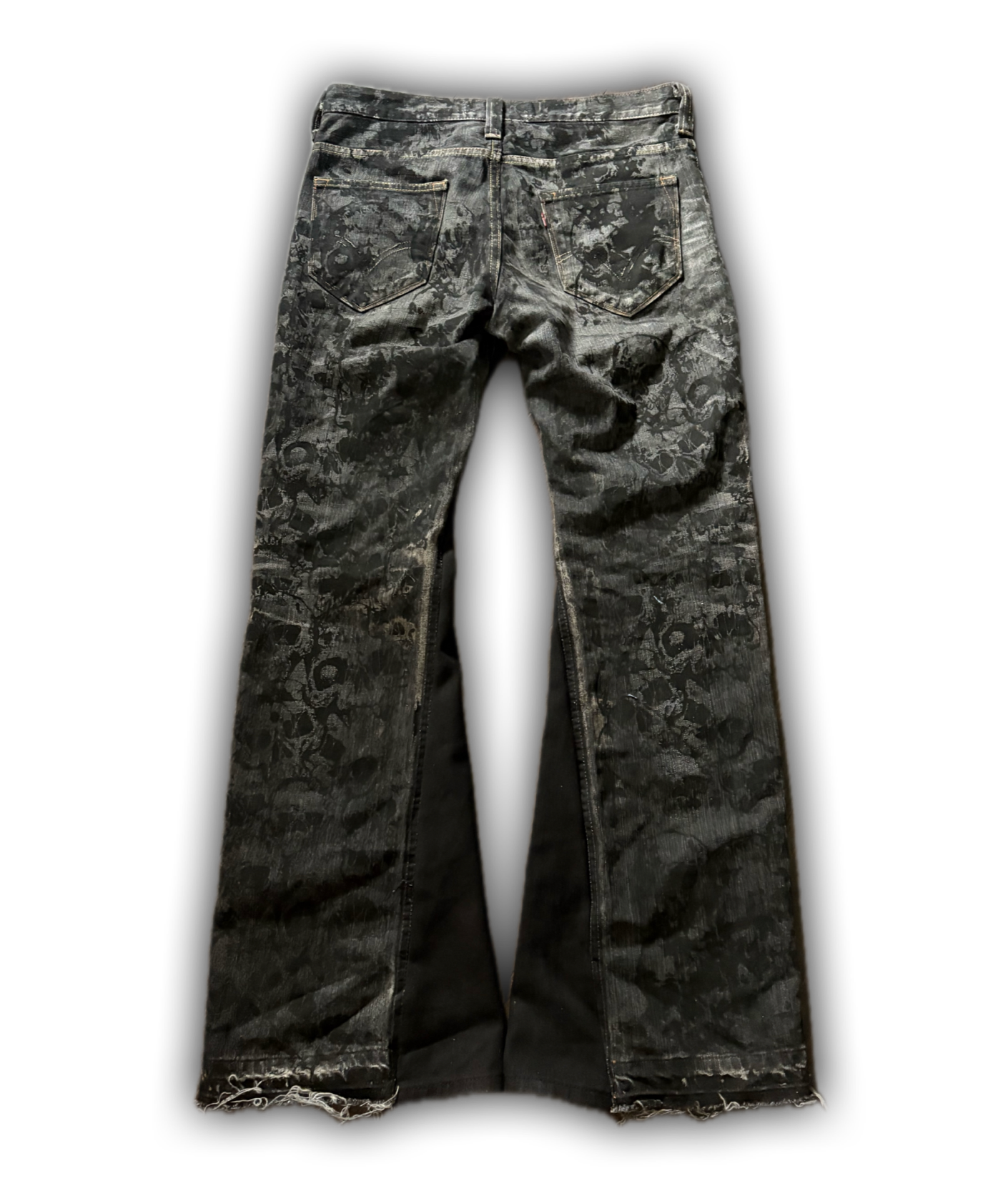 ZENEZ CUSTOM SKULL PANTS