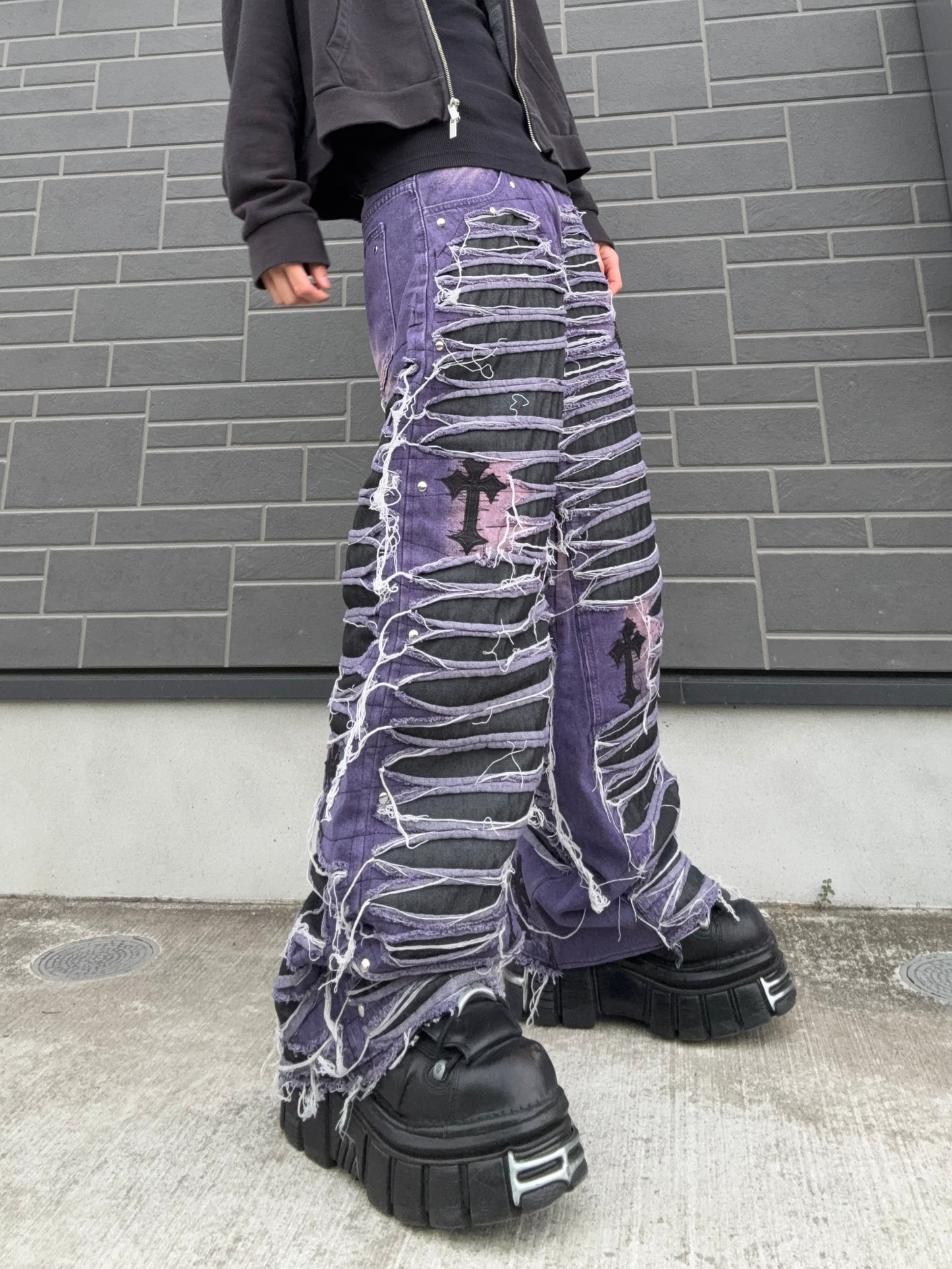 ZENEZ CUSTOM PURPLE CROSS