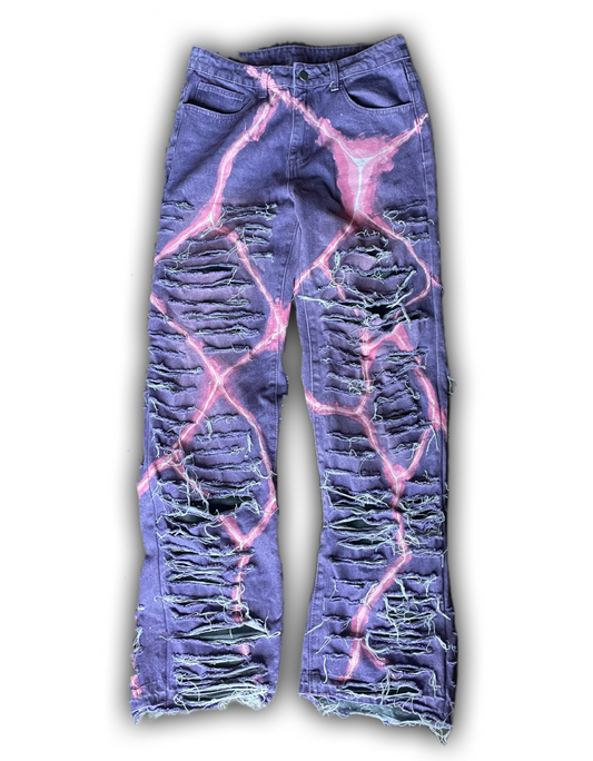 ZENEZ CUSTOM PINK PANTS