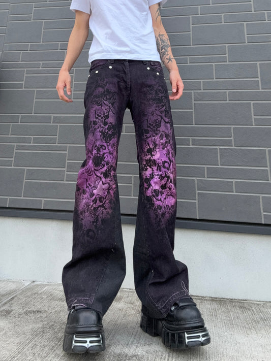 ZENEZ CUSTOM SKULL PANTS
