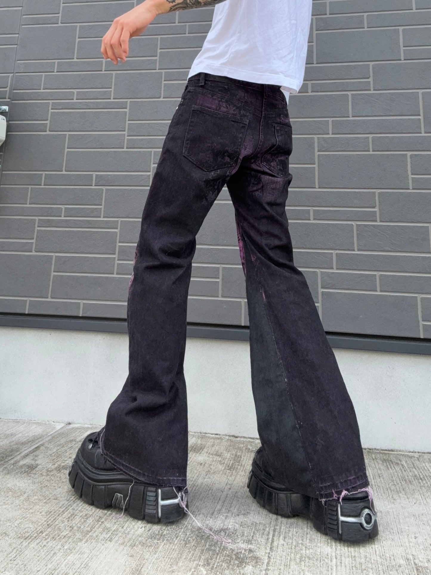 ZENEZ CUSTOM SKULL PANTS