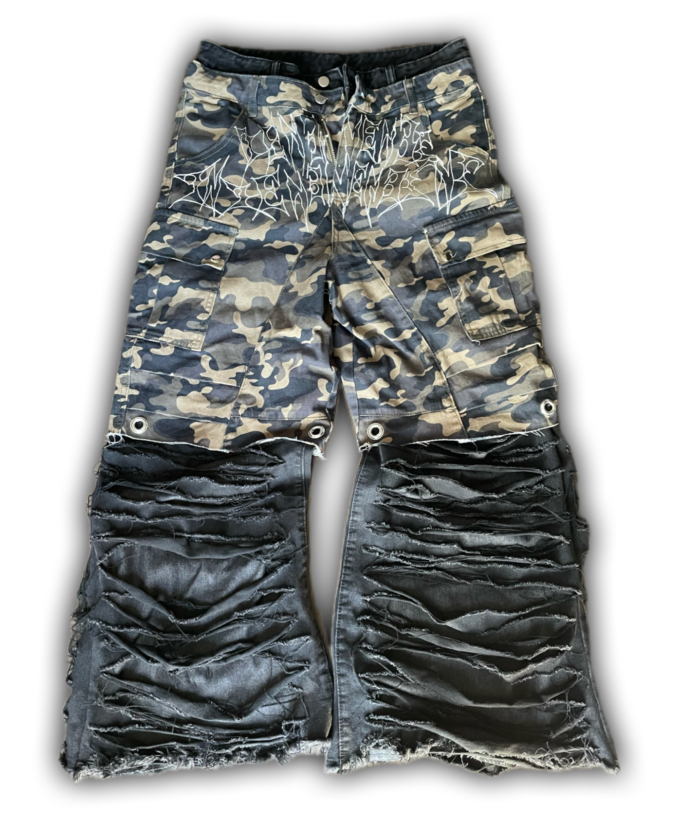 ZENEZ CAMO CARGO PANTS