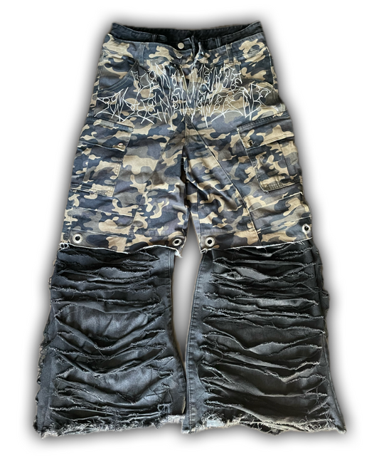ZENEZ CAMO CARGO PANTS