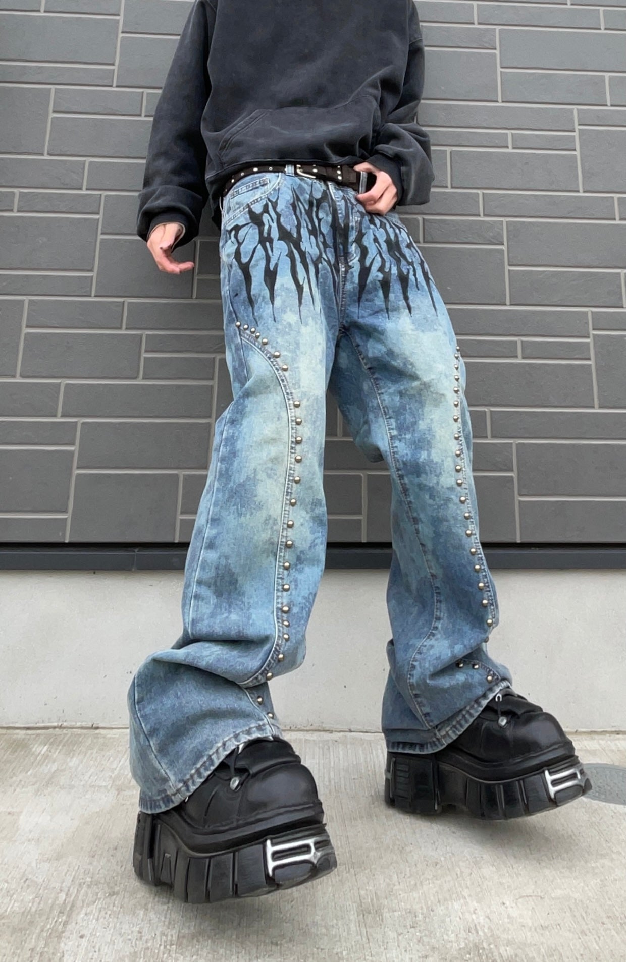 ZENEZ CUSTOM FLARE JEANS