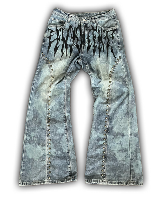 ZENEZ CUSTOM FLARE JEANS