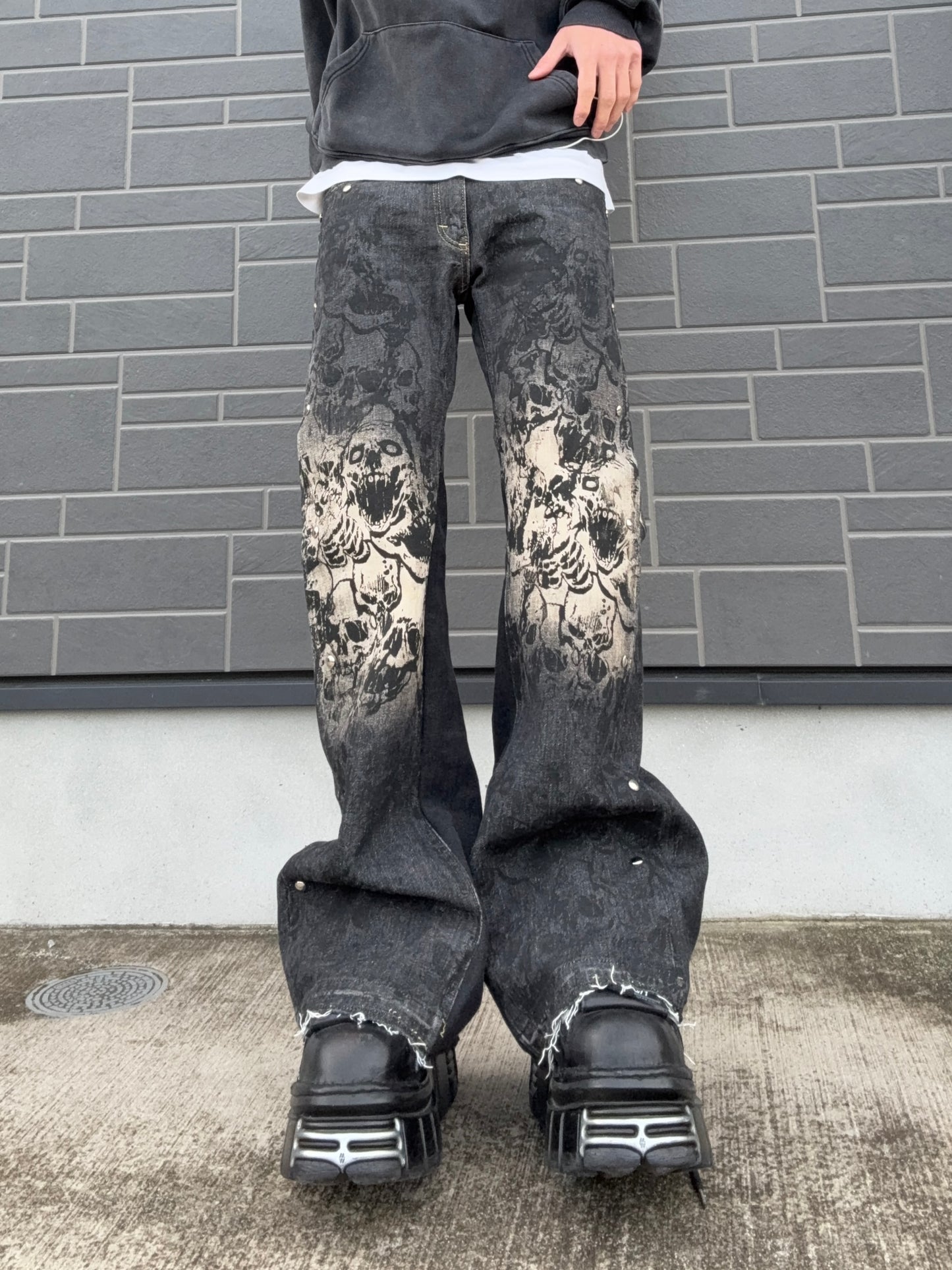 ZENEZ SKULL EDGE PANTS
