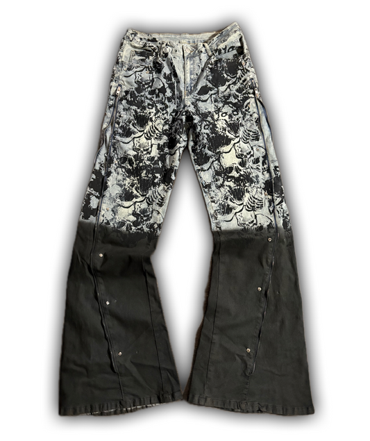 ZENEZ SKULL CUSTOM PANTS