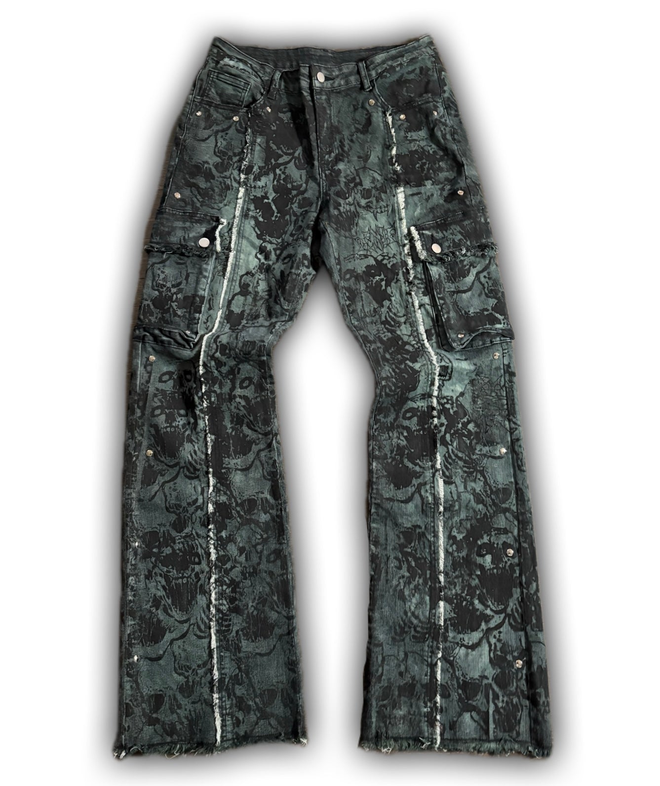 ZENEZ SKULL CUSTOM PANTS