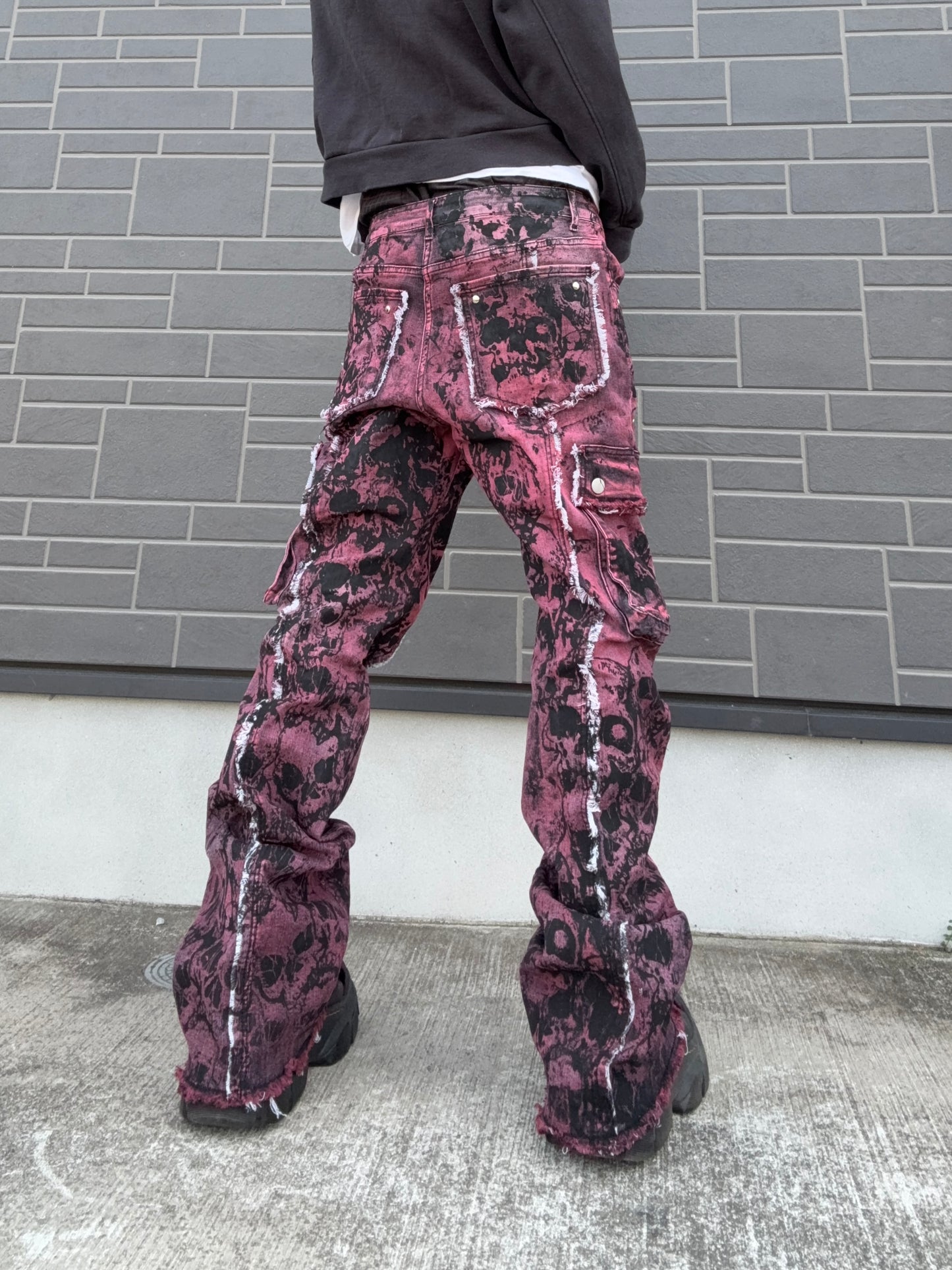 ZENEZ SKULL CUSTOM PANTS