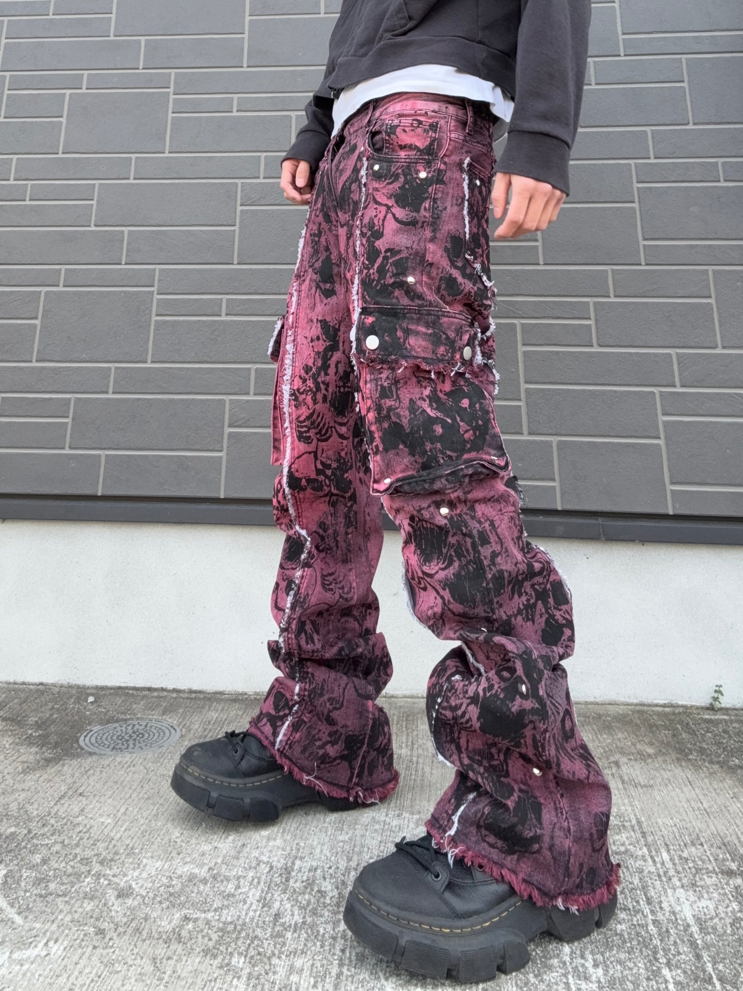 ZENEZ SKULL CUSTOM PANTS