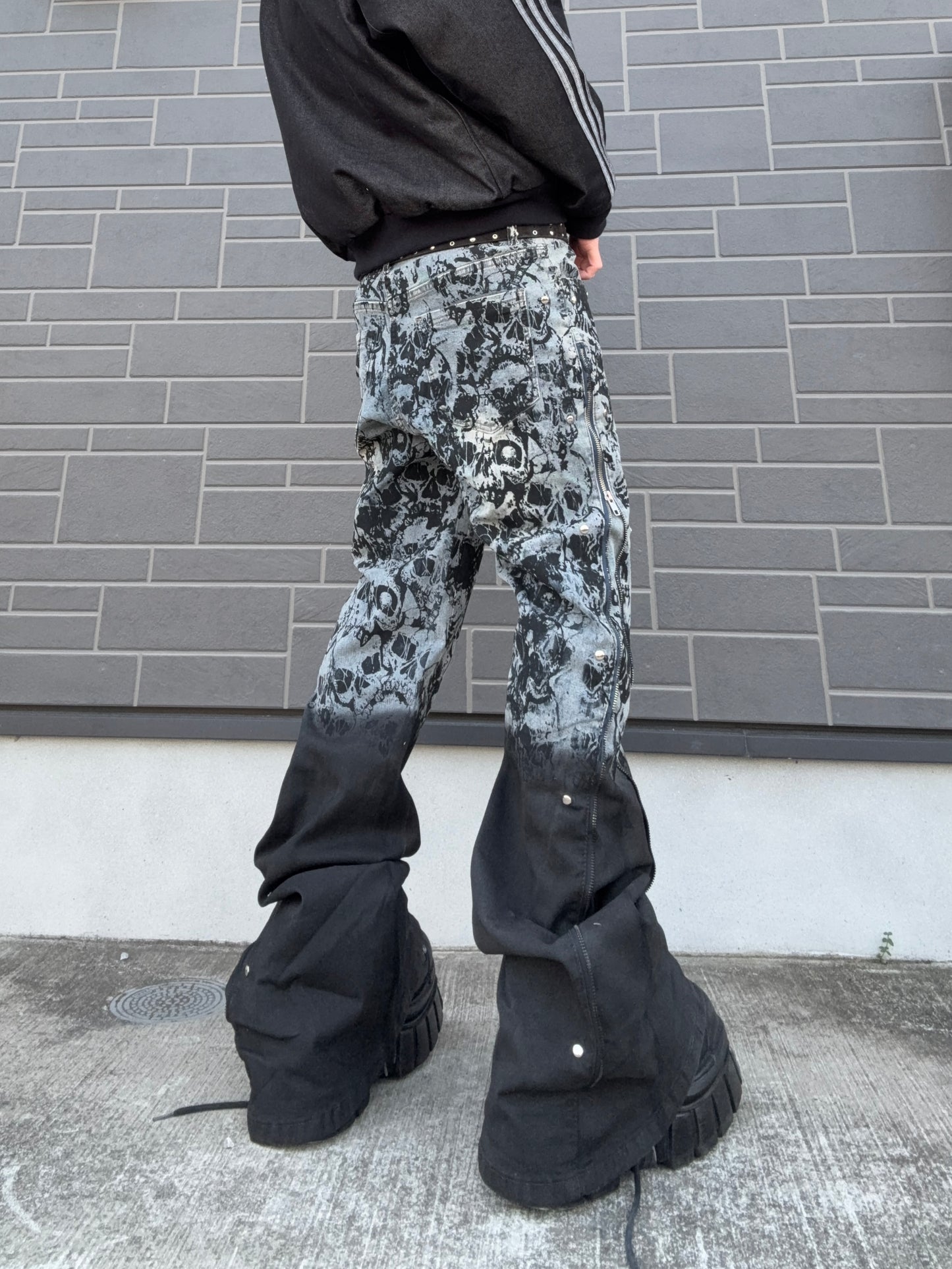 ZENEZ SKULL CUSTOM PANTS