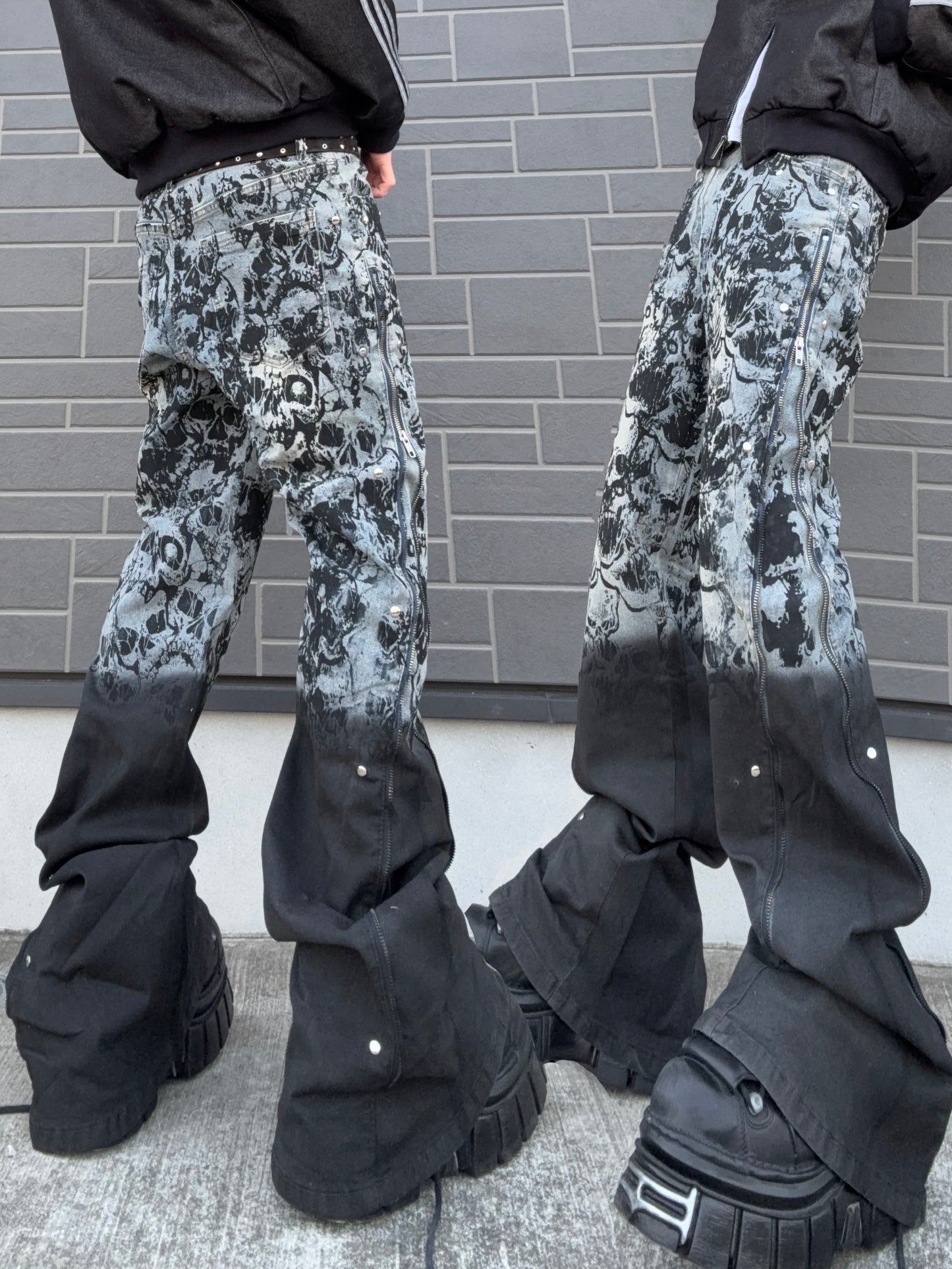 ZENEZ SKULL CUSTOM PANTS