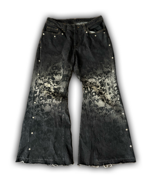 ZENEZ CUSTOM SKULL PANTS