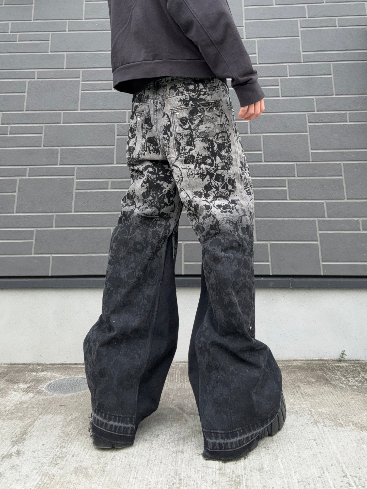 ZENEZ SKULL CUSTOM PANTS