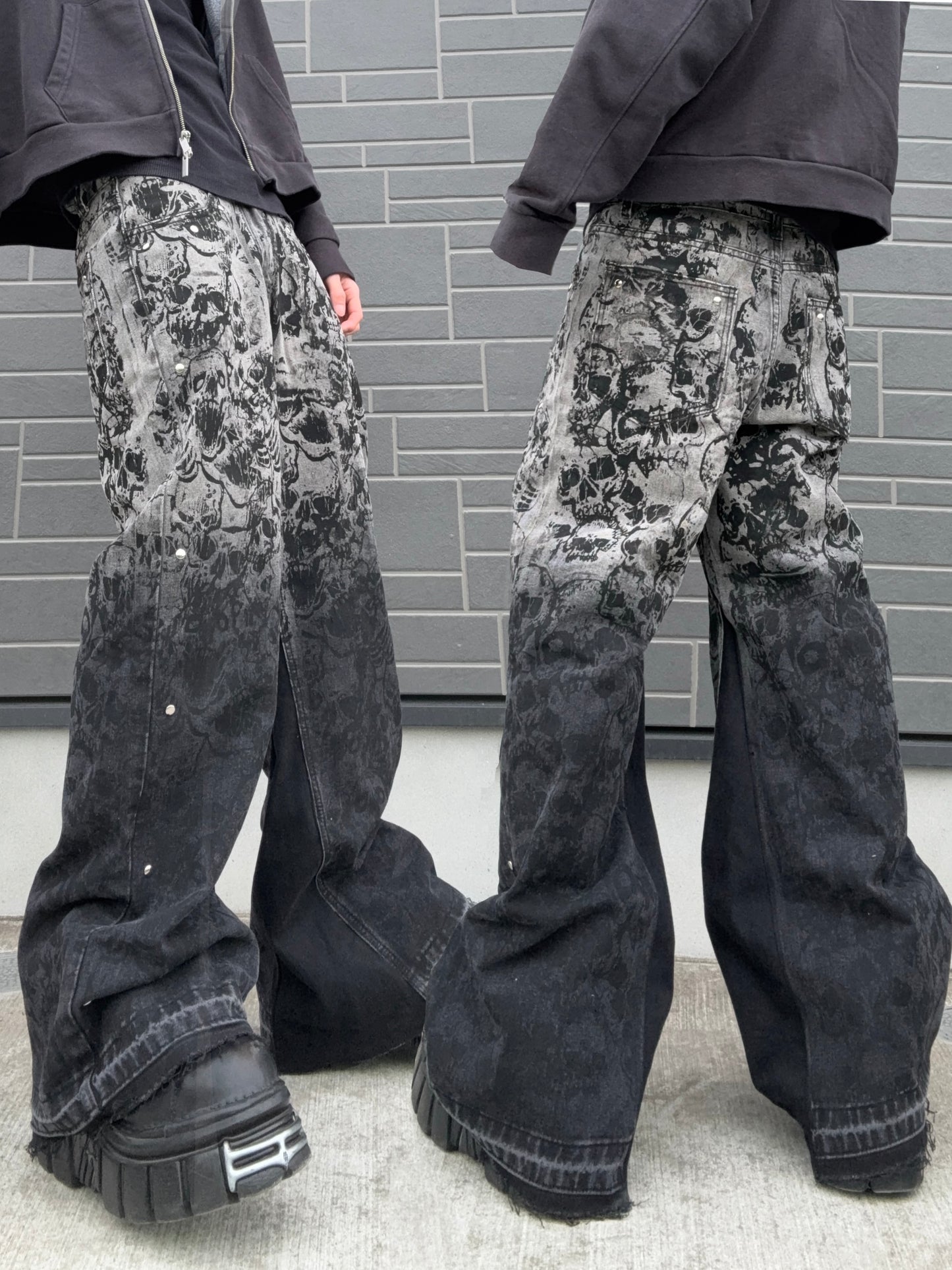 ZENEZ SKULL CUSTOM PANTS
