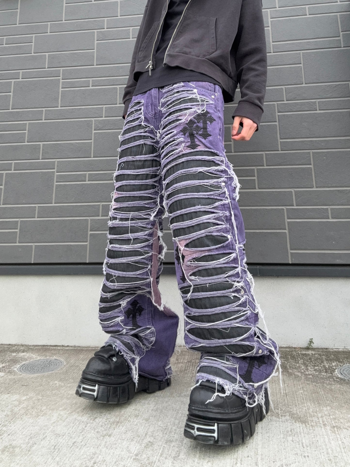 ZENEZ CUSTOM PURPLE CROSS