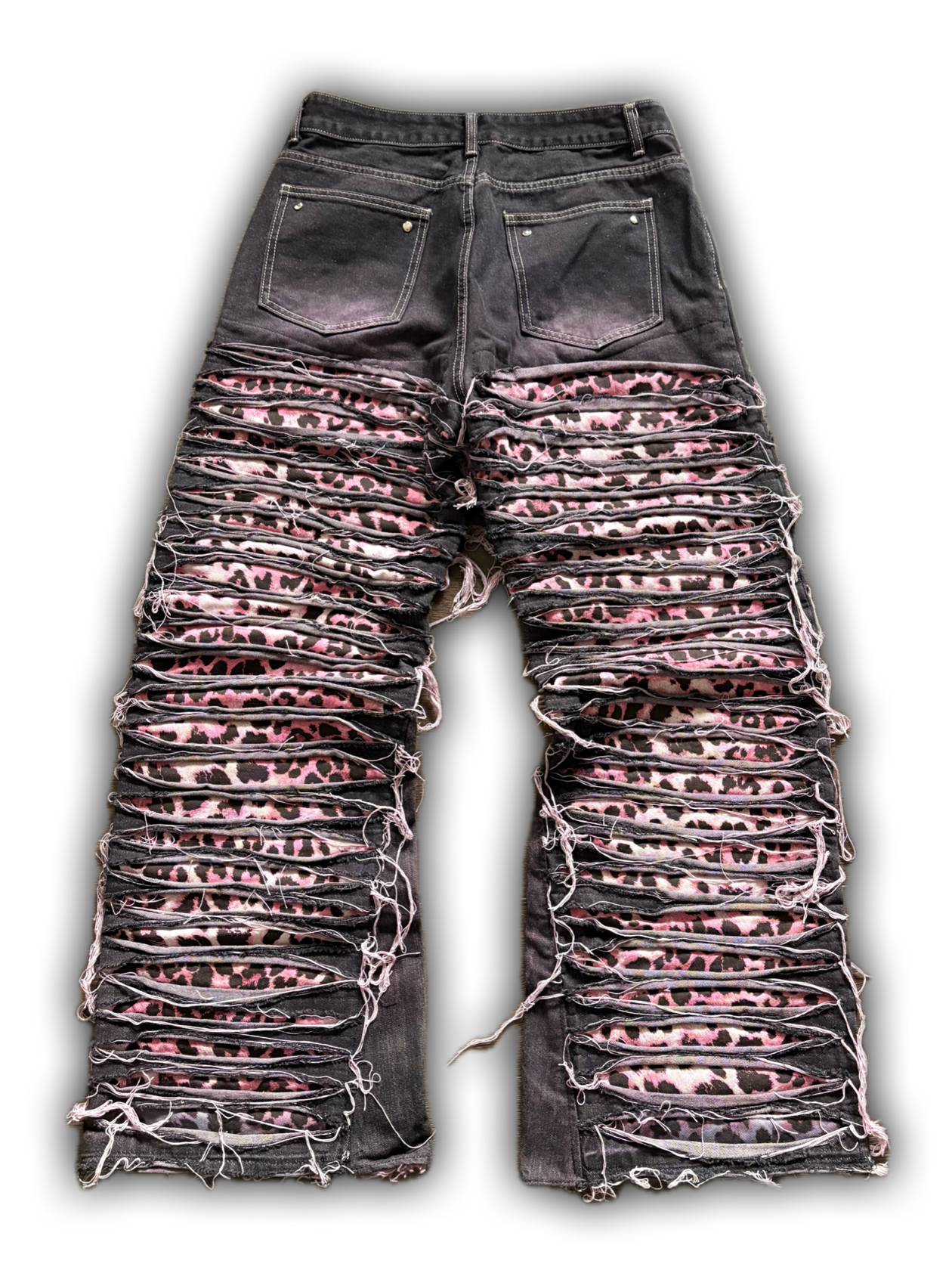 ZENEZ PINK LEOPARD PANTS