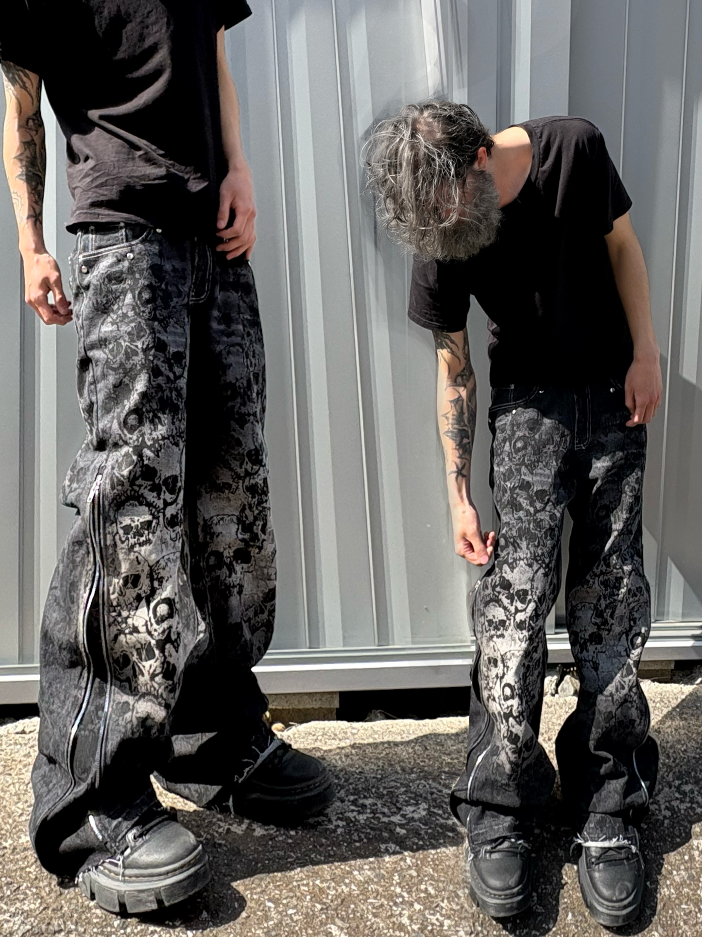 ZENEZ SKULL CUSTOM PANTS