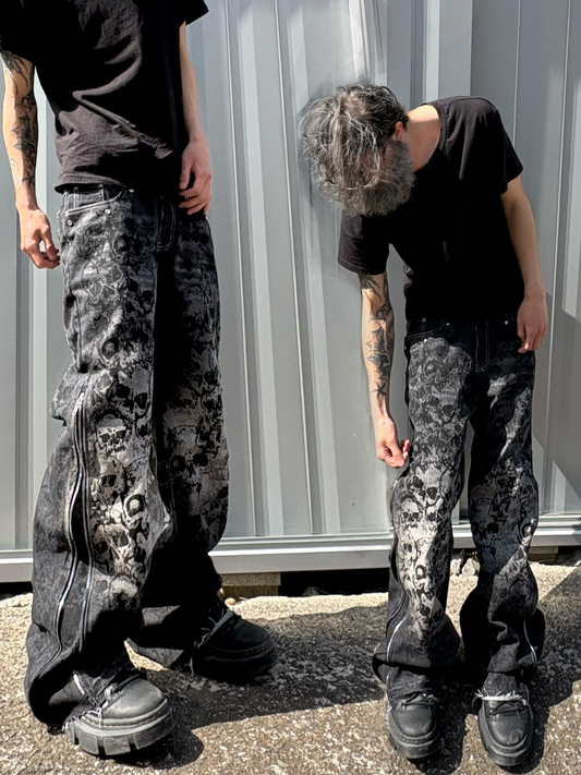 ZENEZ SKULL CUSTOM PANTS
