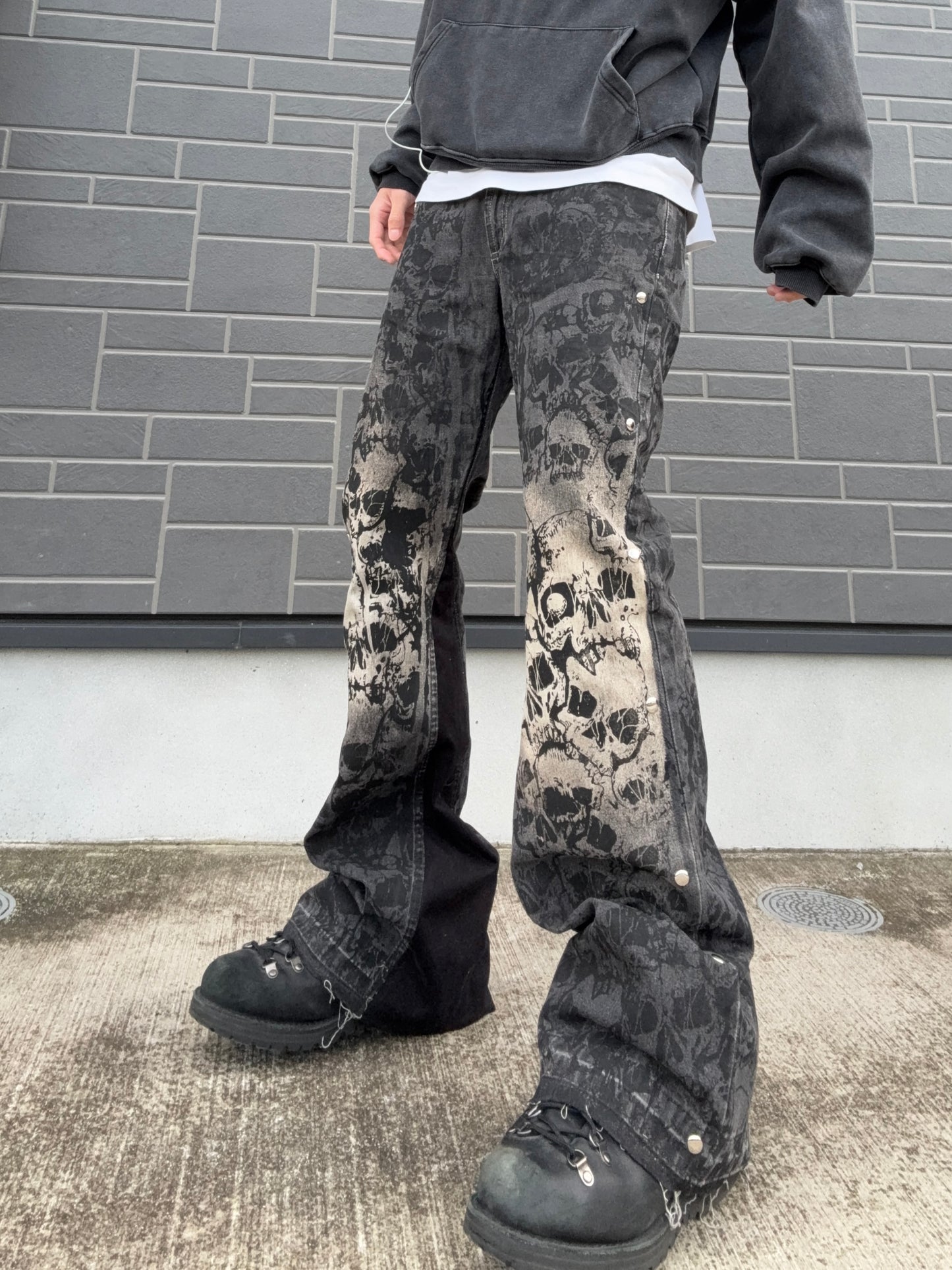 ZENEZ SKULL EDGE PANTS