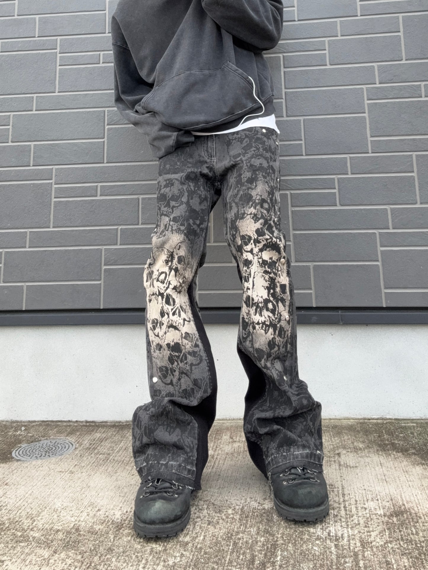 ZENEZ SKULL EDGE PANTS