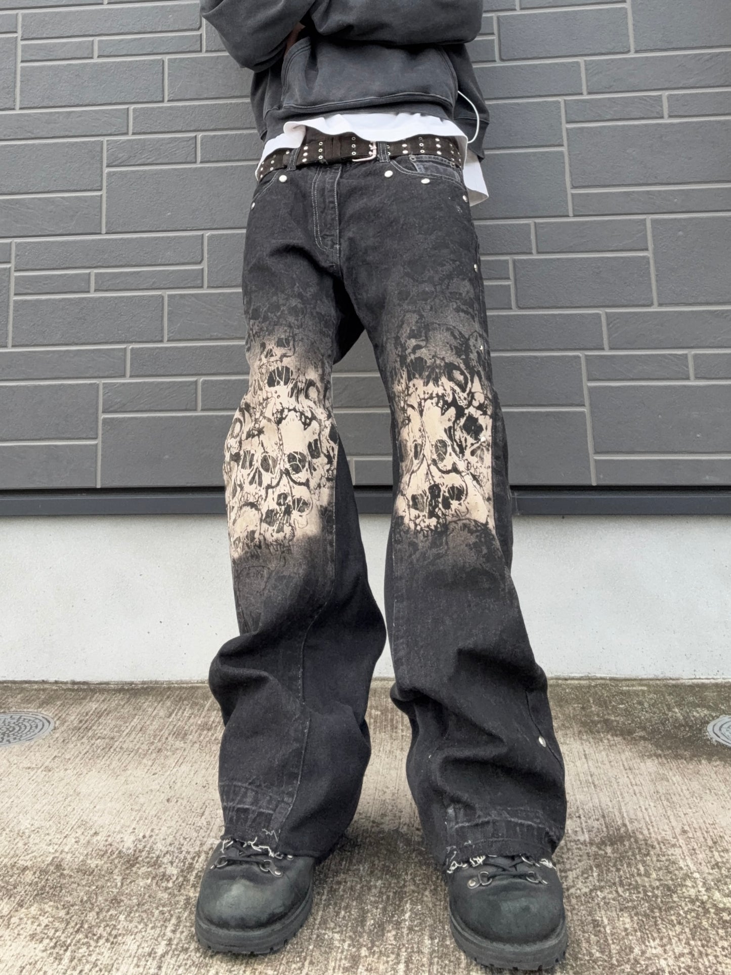 ZENEZ SKULL EDGE PANTS