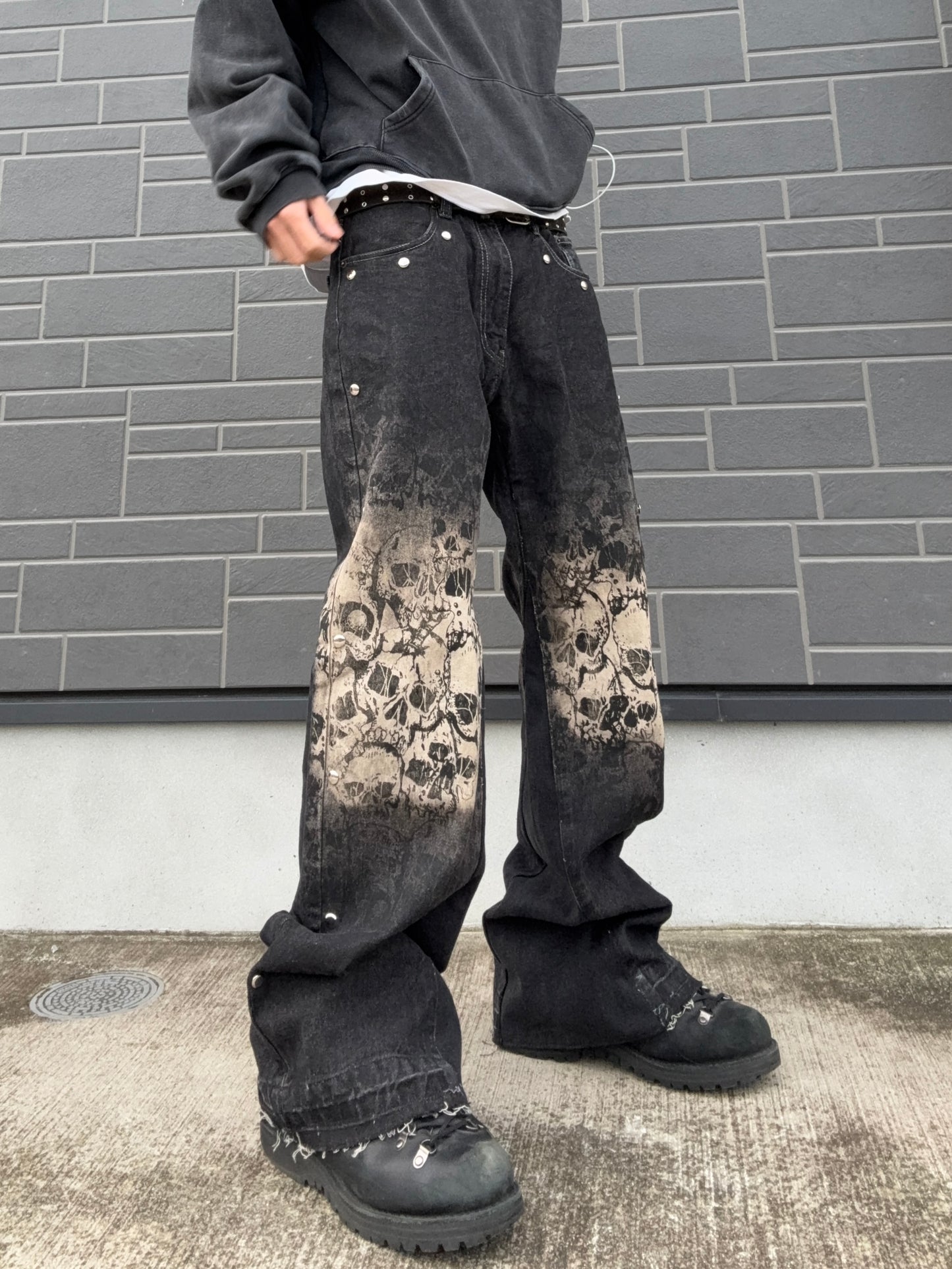 ZENEZ SKULL EDGE PANTS
