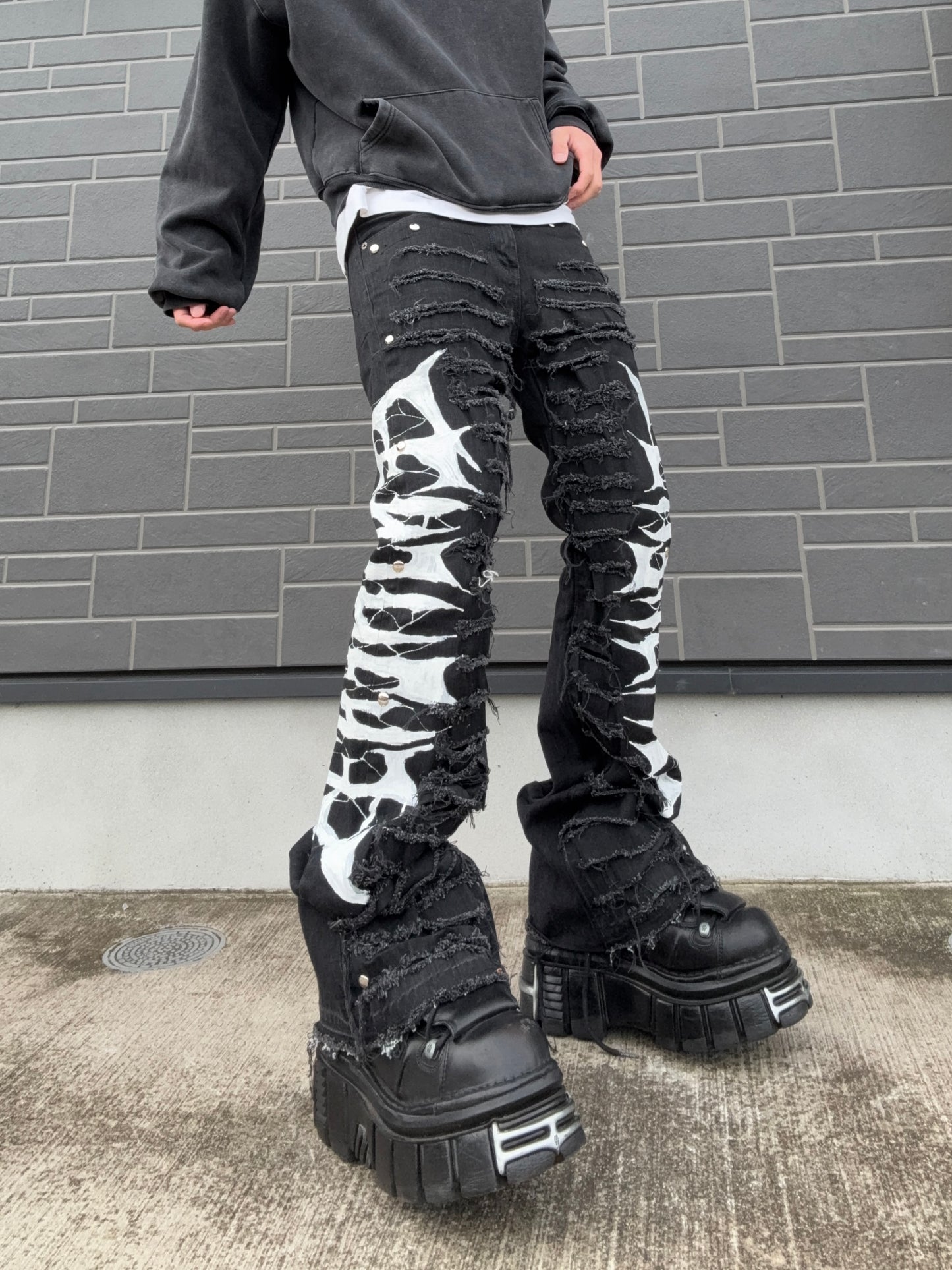 ZENEZ CUSTOM LOGO PANTS［SLIM-FIT］