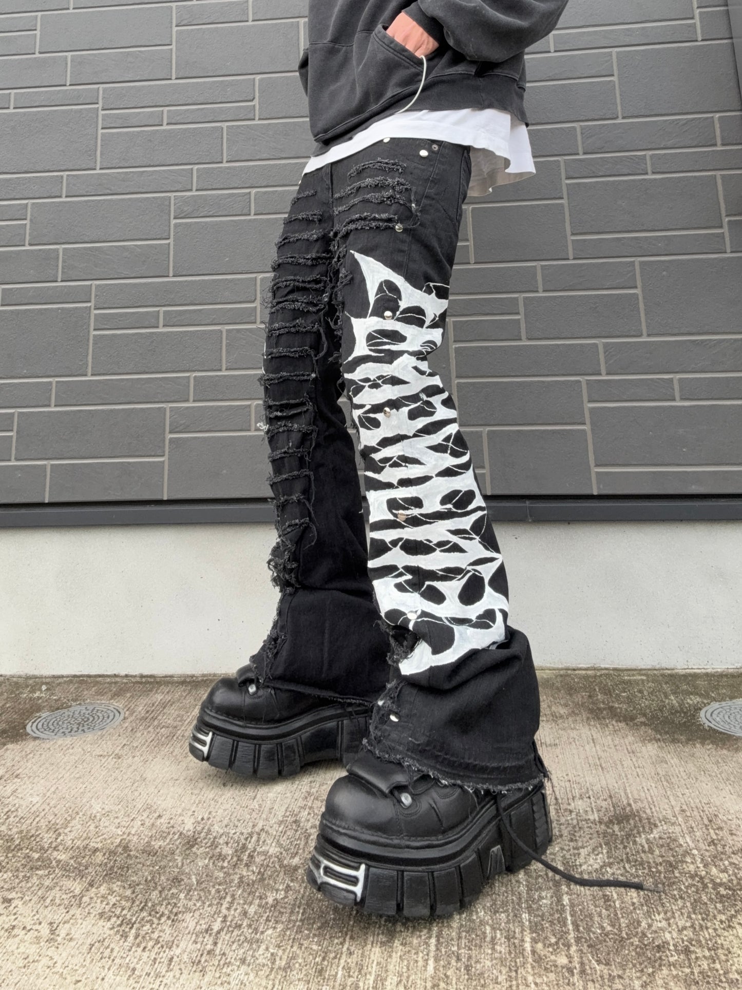 ZENEZ CUSTOM LOGO PANTS［SLIM-FIT］