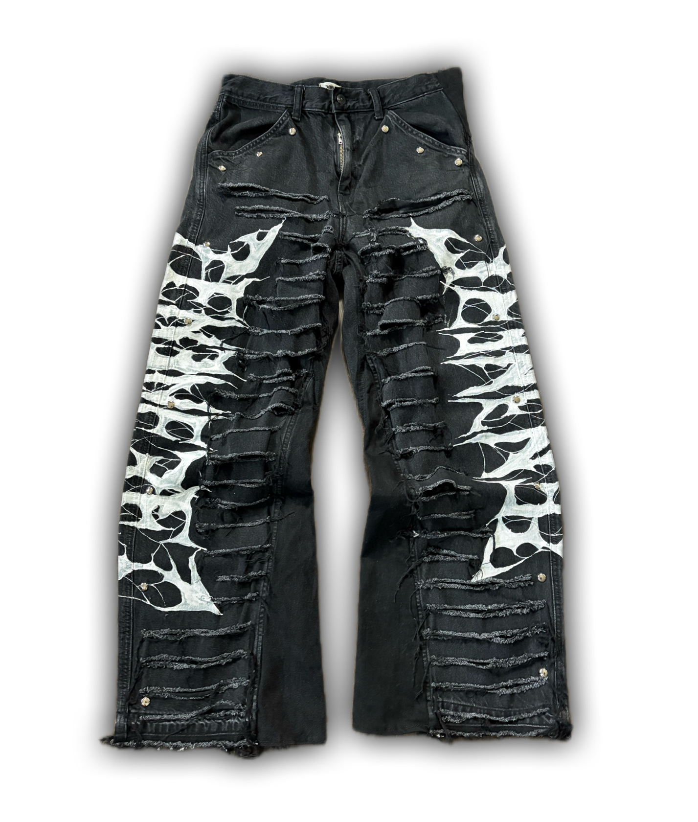 ZENEZ CUSTOM LOGO PANTS［WIDE-FIT］